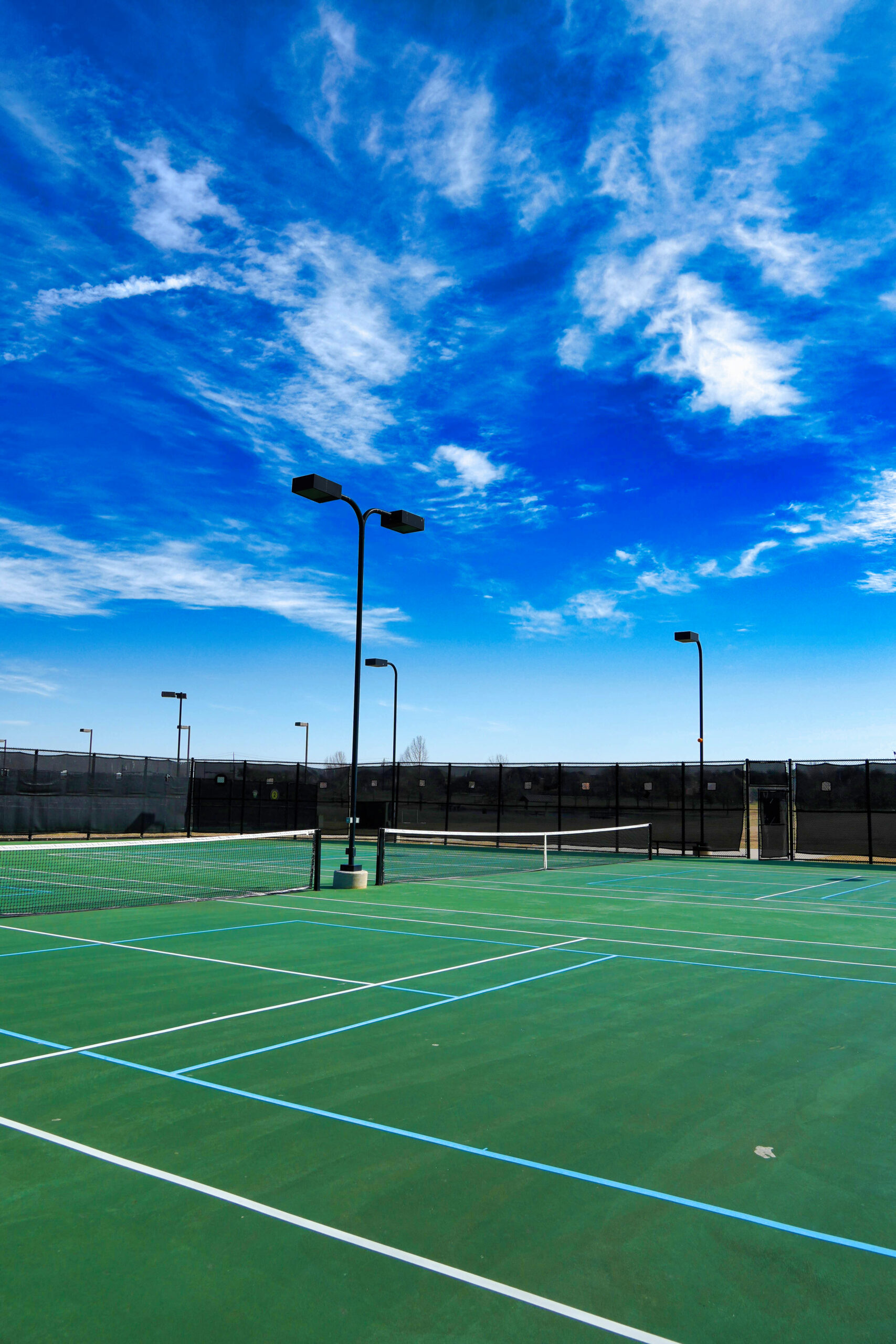 Pickleball courts at FCT